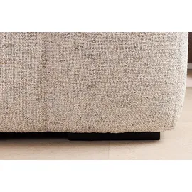 Riess-Ambiente Modernes Ecksofa ZERO GRAVITY 240cm graphit beige Strukturstoff 3-Sitzer Couch