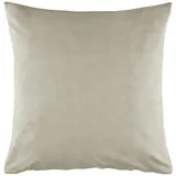 Esprit 2er- Set: Renforcé-Kissenhüllen "E-Harp" in Grau - Gr.: 80x80 cm