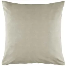 Esprit 2er- Set: Renforcé-Kissenhüllen "E-Harp" in Grau - Gr.: 80x80 cm