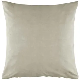 Esprit 2er- Set: Renforcé-Kissenhüllen "E-Harp" in Grau - Gr.: 80x80 cm