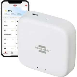Brennenstuhl Zigbee Gateway Weiß