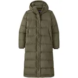 Patagonia Damen Long Silent Down Parka (Größe XS, oliv)