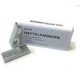 SOENNECKEN Heftklammern 24/6 verzinkt 1000 Stück