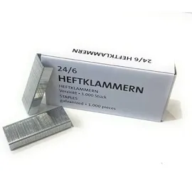 SOENNECKEN Heftklammern 24/6 verzinkt 1000 Stück