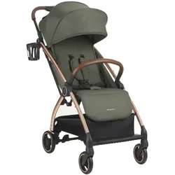 Kikkaboo Kinderwagen, Buggy Joy bis 22 kg, Rückenlehne verstellbar, faltbar grün