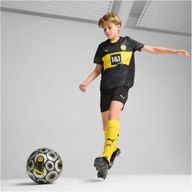 Puma BVB Borussia Dortmund Auswärtstrikot 2024/25 Kinder 02 black/faster yellow 128