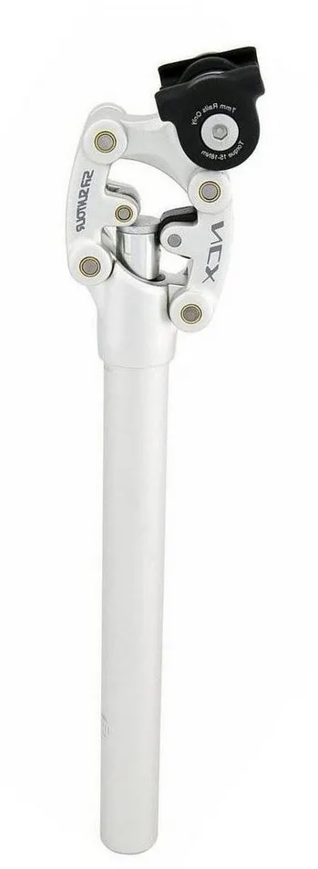 SR Suntour Sattelstütze Federsattelstütze Ø 27,2mm, 350mm, Feder mittel silberfarben 27.2 cmyovivo lifestyle shopping