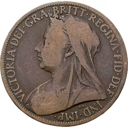Der letzte Penny von Queen Victoria!