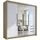 A&J MöbelLand Drehtürenschrank VIVO 200 x 215 x 59,5 cm Braun/Weiß