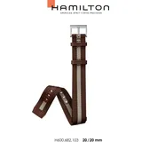 Hamilton Textil Khaki Field Quartz Band-set Nato-braun/beige-20/20 H690.682.103 - braun