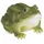 Bambelaa! Gartenfiguren Für Draußen Wetterfest Gartendeko Gartendekoration Frosch/Kröte Gartenstatuen Groß Deko Garten Figuren Teich Dekofigur Karlo aus Polyresin ca. 19 x 14 x 12cm