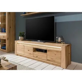 MASSIVMOEBEL24.DE KENT TV-Lowboard 193x40x53 cm Beige Massivholz