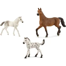 Schleich - Tierfiguren - Pferde-Set mit 15 Pferden