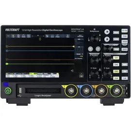 VOLTCRAFT DOV2504F LA Digital-Oszilloskop 250MHz 4-Kanal 1.25 GSa/s 100 Mpts 12 Bit Digital-Speicher (DSO), Funktionsgenerator