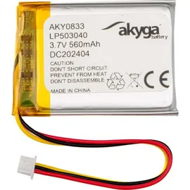 Akyga LP503040 560 mAh 1 St.