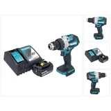 Makita DHP 489 RM1 Akku Schlagbohrschrauber 18 V 73 Nm Brushless + 1x Akku 4,0 Ah + Ladegerät