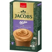 Jacobs Kaffee Cappuccino Milka Choco, löslicher Kaffee, 8 Portionssticks