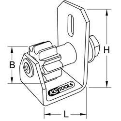 Motor-Durchdrehvorrichtung für DAF (NFZ 35t)