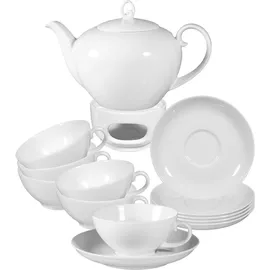 SELTMANN WEIDEN Rondo/Liane Teeservice 14-tlg. weiß
