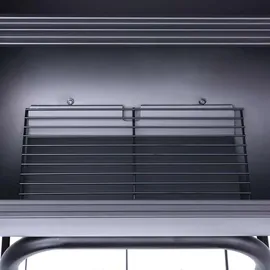 vidaXL Holzkohlegrill 75 x 48 x 120 cm Silber/Schwarz