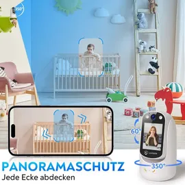 LuVision C20 WLAN PTZ Überwachungskamera Weiß