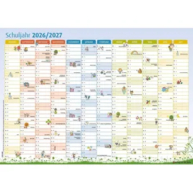 Verlag An der Ruhr Der Schuljahres-Wandkalender 2026/2027, A1