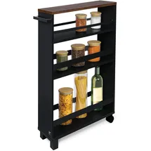 bomoe Nischenregal 15cm Breit Hylla 79x50cm, Braun Schwarz