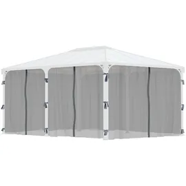 CANOPIA Pavillonseitenteil 401 x 2,14 m Grau