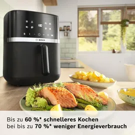 Bosch Serie 4 Heißluftfritteuse MAF462B0 Schwarz 6,1 l