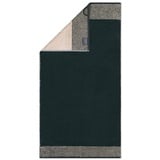 CAWÖ Home Two-Tone 590 Duschtuch 80 x 150 cm schwarz