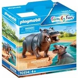 Playmobil Family Fun Flußpferd mit Baby 70354