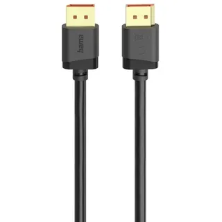 Hama DisplayPort-Kabel 2 m Schwarz