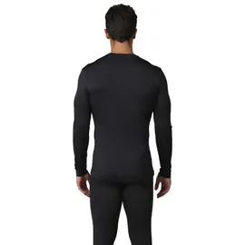Fox Tecbase Fire Ls T-Shirt, Schwarz, XXL