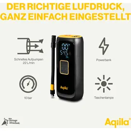 aqiila Airbird C4 Akku-Kompressor 10,3 bar