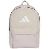 adidas Classic 3 Bar Logo Rucksack Wonder Alumina/White