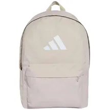 adidas Classic 3 Bar Logo Rucksack Wonder Alumina/White