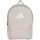 adidas Classic 3 Bar Logo Rucksack Wonder Alumina/White