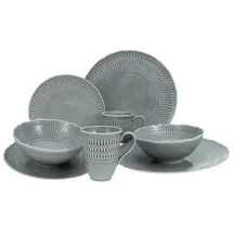 CreaTable Sofia Kombiservice 8-tlg. grau