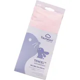 Träumeland Bettlaken hochwertiges Spannbetttuch aus Tencel®, Tencel®, Gummizug: rundum, (1 Stück), Tencel® sorgt für ein besonders trockenes, gesundes Schlafklima rosa 70 cm x 140 cm