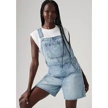 Levi's Levi's® Latzhose UTILITY SHORTALL Sommerhose im Five-Pocket Style blau S (36)