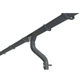 SKANHOLZ Regenrinne für Pavillon Orleans 2 10 cm Grau