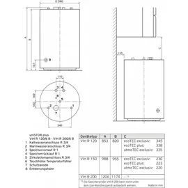 Vaillant uniSTOR VIH R 200/6 B