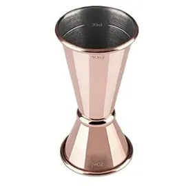 APS 93353 Barmaß, Ø 4,5 cm, Höhe 9 cm, Edelstahl, Füllmenge 20/40 ml, Kupfer-Look