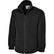 Uneek clothing Fleecejacke Schwarz 5XL