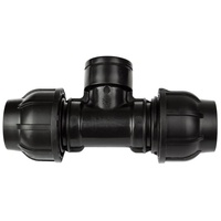 Gebo PE Verschraubung T-Stück 40mm x 1" IG Fitting