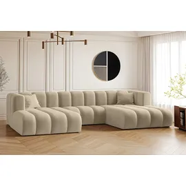 kaiser möbel Eckcouch Stoff 2-Sitzer Beige