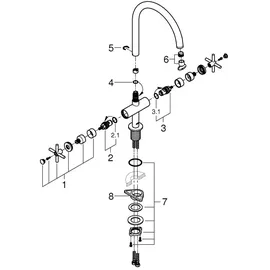 Grohe Atrio hard graphite gebürstet 30362AL0