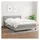 vidaXL Boxspringbett 140 x 200 cm Hellgrau