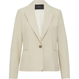 s.Oliver Antaillierter Blazer beige 44