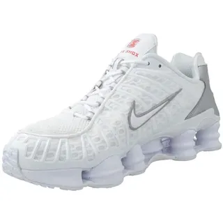 Shox TL White / Metallic Silver / Max Orange / White 42